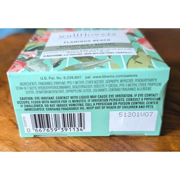 2 BATH BODY WORKS FLAMINGO BEACH WALLFLOWER FRAGRANCE REFILL BULB SCENT PLUG IN - Picture 3 of 3